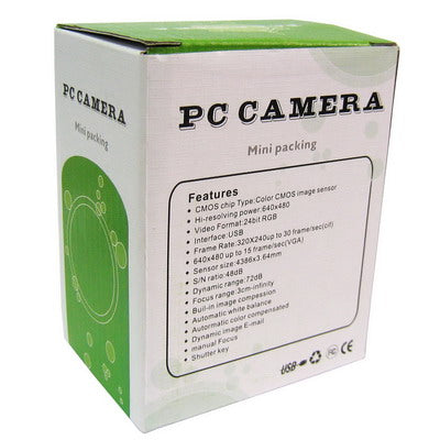 5000K Mega pixels USB Driveless PC Camera for Laptop PC (Plug & Play )(Black)