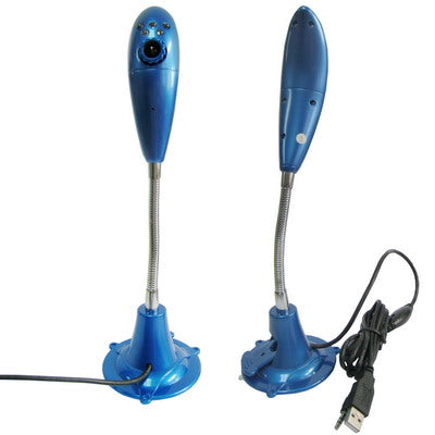 5 LED Driverless PC Camera with Mic, Vacuum Cup Sucker