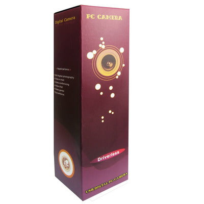 USB Light Fan 1.3 Pixel Driverless Camera with Mic, Vacuum Cup Sucker