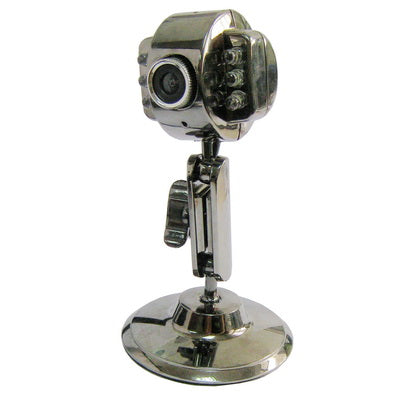 5000K Pixels Driverless PC Camera with 6 LED Night Light