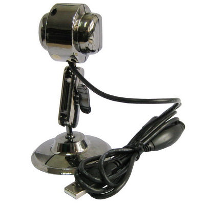 5000K Pixels Driverless PC Camera with 6 LED Night Light