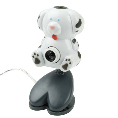 USB 2.0 Cartoon Stain Dog Style 0.48 Mega Pixels Driverless PC Camera / Webcam, Cable Length: 1.2m