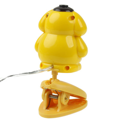 USB 2.0 Cartoon Yellow Bear Style 0.48 Mega Pixels Driverless PC Camera / Webcam, Cable Length: 1.2m