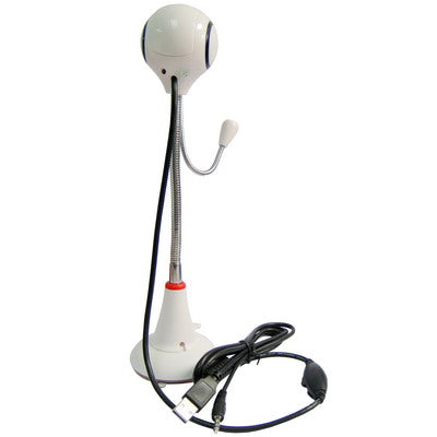 1.3 Mega Pixels Driverless PC Camera with 4 LED, Mic, Vacuum Cup Sucker
