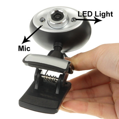 8.0 Mega pixels Driverless PC camera with 2 LED & Mic