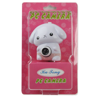 USB 2.0 Cartoon Cat Style 0.48 Mega Pixels Driverless PC Camera / Webcam, Cable Length: 1.2m