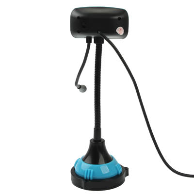 5.0 Mega Pixels USB 2.0 Driverless PC Camera / Webcam with MIC and 4 LED Lights, Cable Length: 1.2m