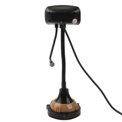 5.0 Mega Pixels USB 2.0 Driverless PC Camera / Webcam with MIC and 4 LED Lights, Cable Length: 1.2m