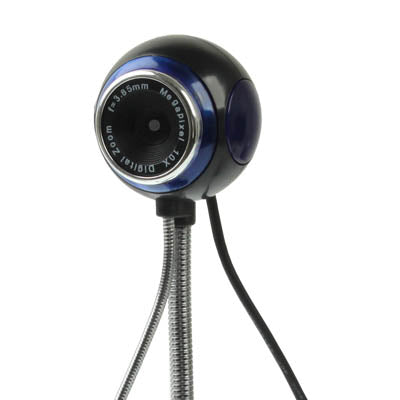 5.0 Mega Pixels USB 2.0 Driverless PC Camera / Webcam with MIC, Cable Length: 1.2m, Package Random Delivery