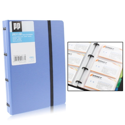 High Quality PP Foam Plastic Board Business Name Credit ID Card Holder with 120 Holder (No. 5777)