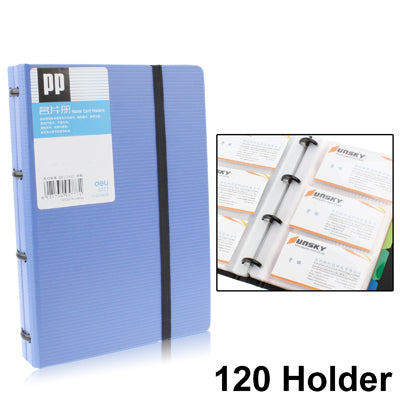 High Quality PP Foam Plastic Board Business Name Credit ID Card Holder with 120 Holder (No. 5777)