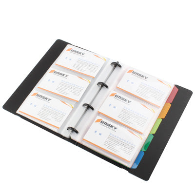 High Quality PP Foam Plastic Board Business Name Credit ID Card Holder with 120 Holder (No. 5777)