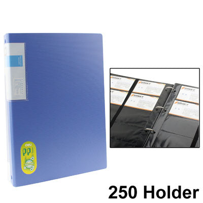 High Quality PP Foam Plastic Board Business Name Credit ID Card Holder with 250 Holder (No. 5779)