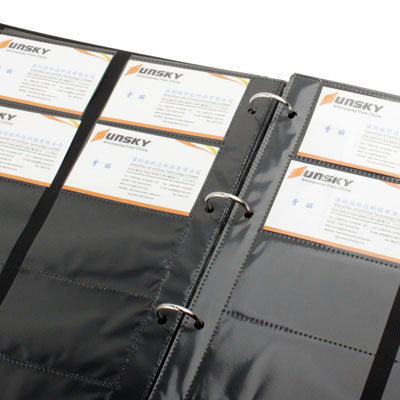 High Quality PP Foam Plastic Board Business Name Credit ID Card Holder with 250 Holder (No. 5779)