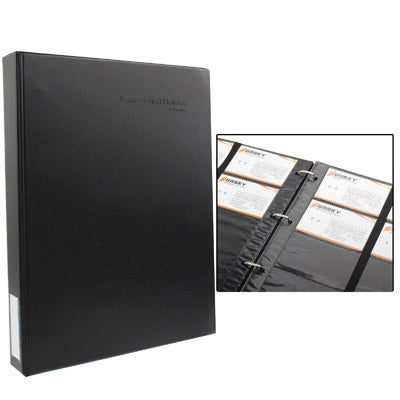 Advanced Leather Business Name Credit ID Card Holder with 600 Holder (No. 5798)