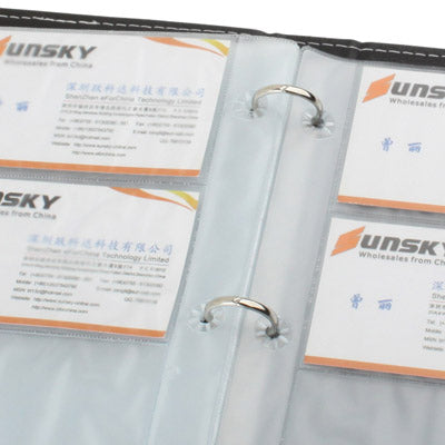 High Quality Advanced Leather Business Name Credit ID Card Holder with 600 Holder (No. 5794)