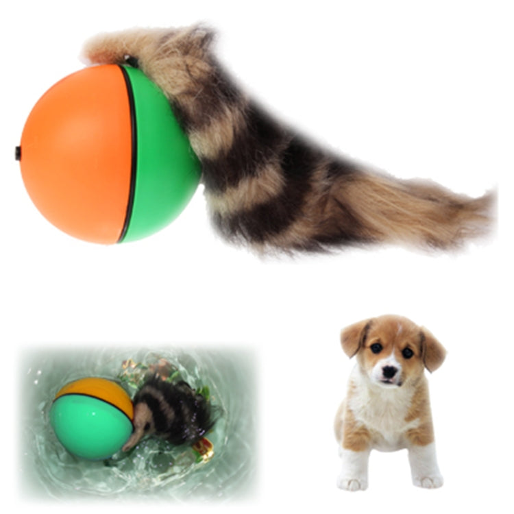 Small Motorized Rolling Chaser Ball Toy for Dog / Cat / Pet / Kid, Random Color Delivery