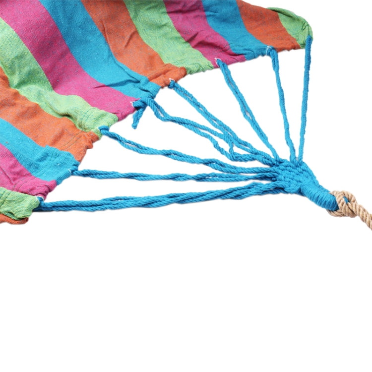 2m Portable Multicolor Camping Outdoor Canvas Hammock