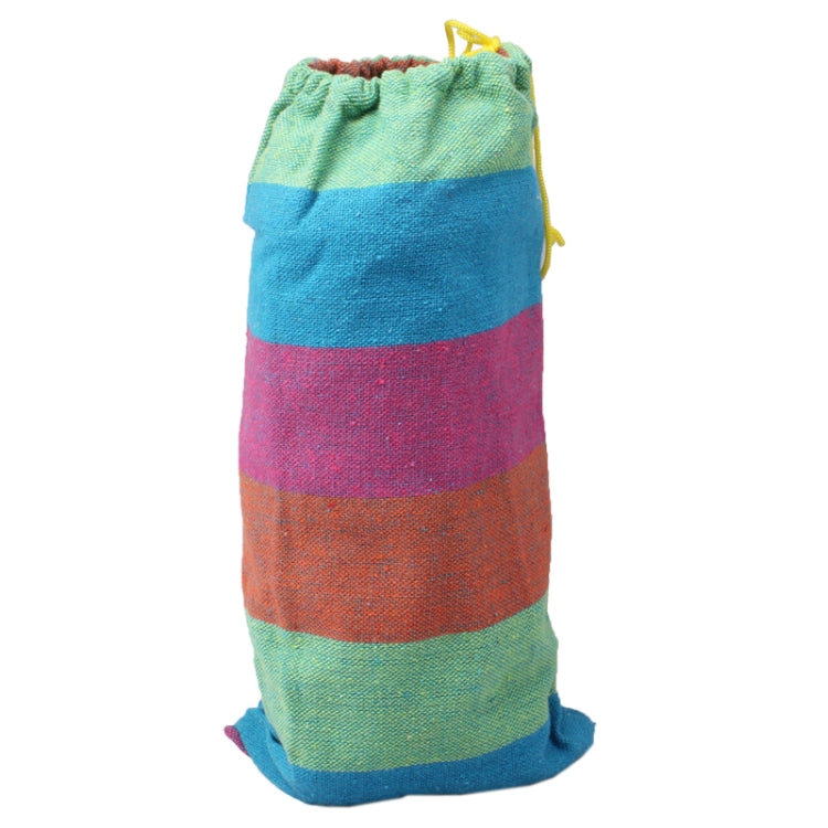 2m Portable Multicolor Camping Outdoor Canvas Hammock