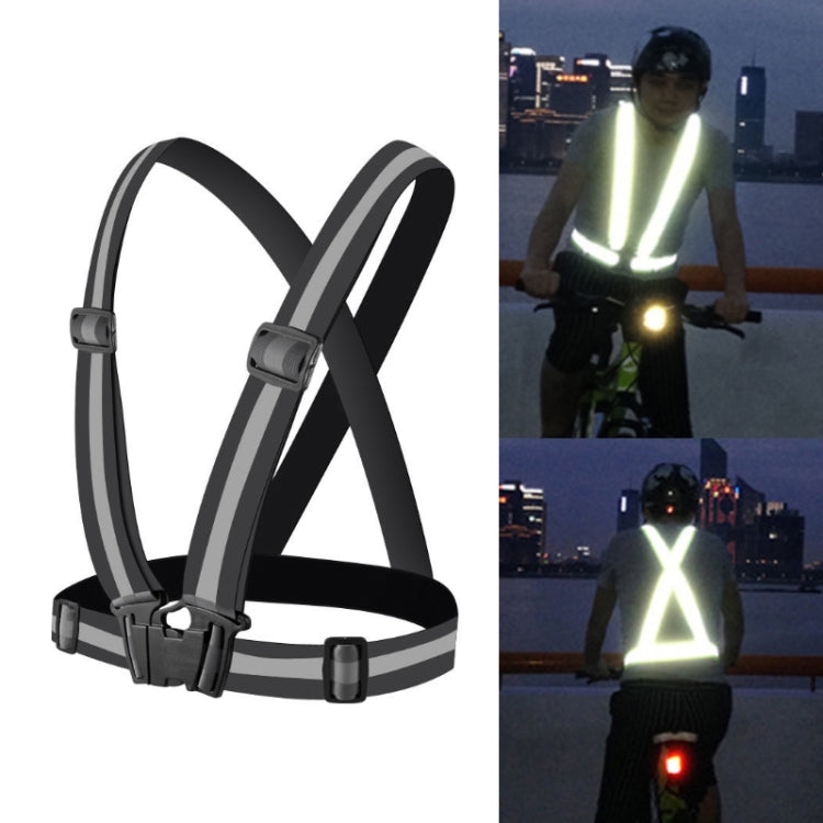 Night Riding Running Flexible Reflective Safety Vest