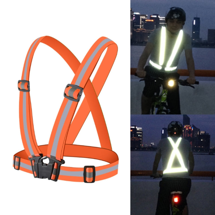Night Riding Running Flexible Reflective Safety Vest
