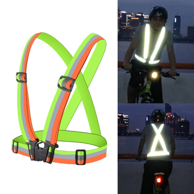 Night Riding Running Flexible Reflective Safety Vest