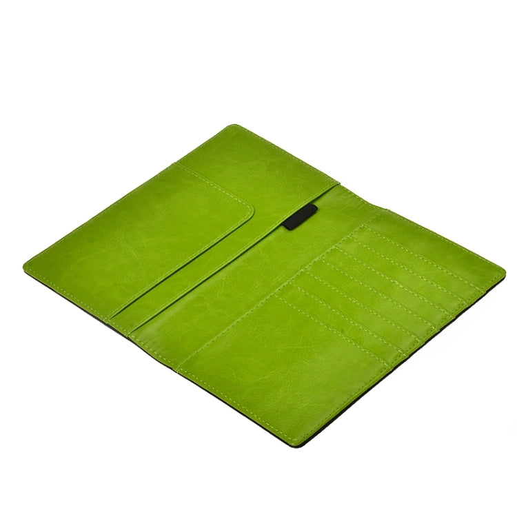 Classical Leather Passport Travel Wallet Case with Card Slots &Wallet & Pen Strap (Random Color Delivery)