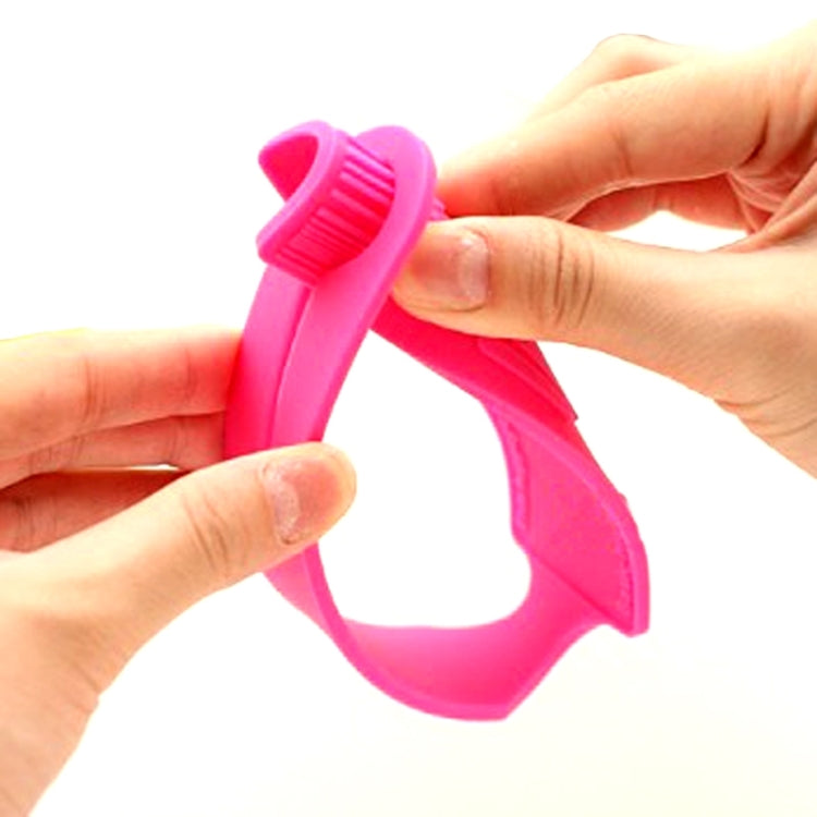 Silicone Luggage Tag / Travel Trolley Luggage Tag (Random Color Delivery)