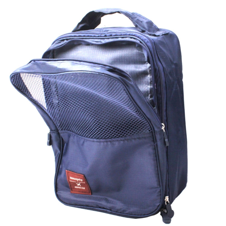 Collapsible Suitcase Clothes Sorting Bags for Travel(Dark Blue)