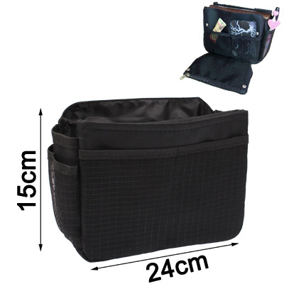 Multi-functional Bag Organizer Carrying Bag Storage Bag Pouch Holder for Collecting Things(Black)