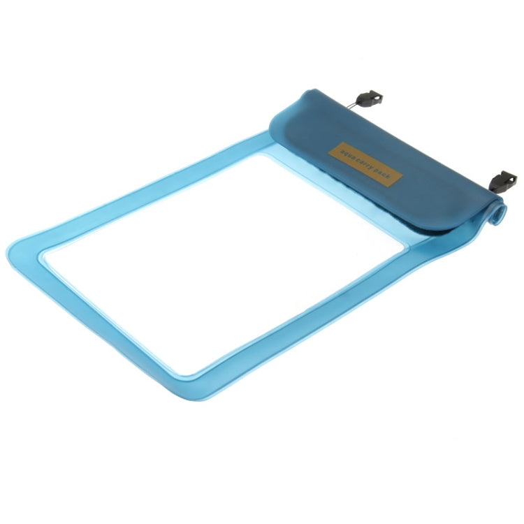 Beach Waterproof 7.0-7.7 inch Tablet PC Storage Bag with Strap for Travel, Inner Size: 13.2cm x 17cm(Blue)