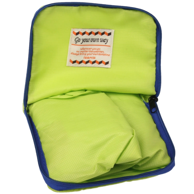 Folding Traveling Bag Handbag Storage Bag for Travel (Random Color Delivery)(Green)