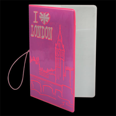 Fluorescent Passport Certificate Holder Case Cover Container
