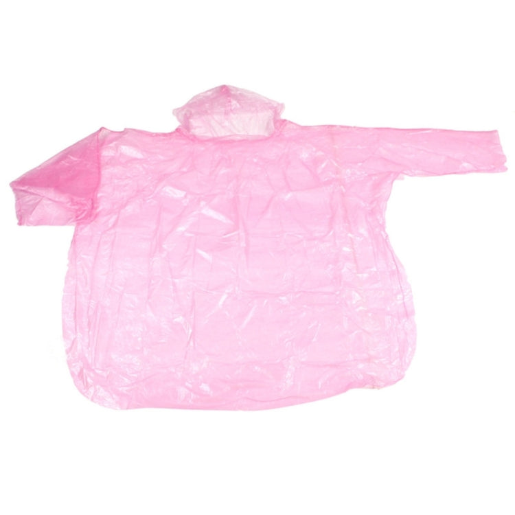 5 PCS Disposable Pocket Emergency Raincoat, Random Color Delivery