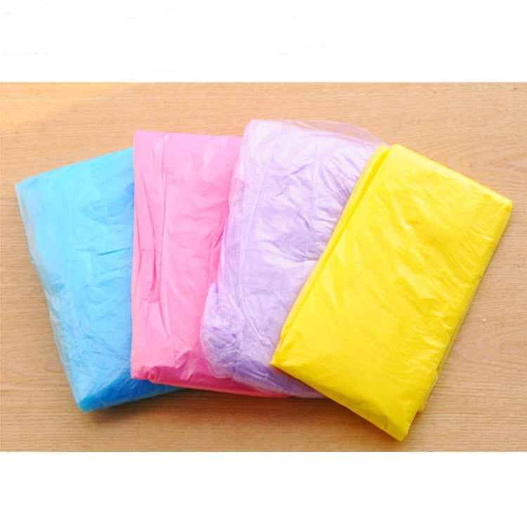 5 PCS Disposable Pocket Emergency Raincoat, Random Color Delivery