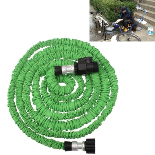 Durable Flexible Dual-layer Water Pipe Water Hose, Length: 2.5m, US Standard(Green)