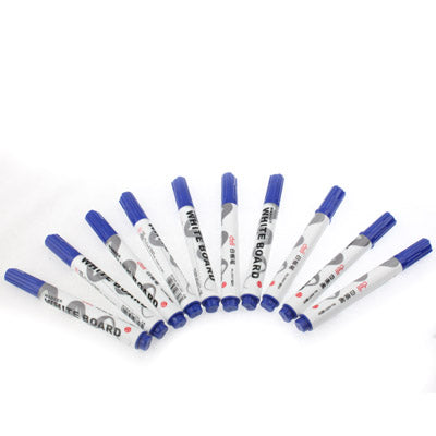 4.5mm Marker White Board Pen, Blue Ink (10pcs in one Packing, the Price is for 10pcs), No. 6807