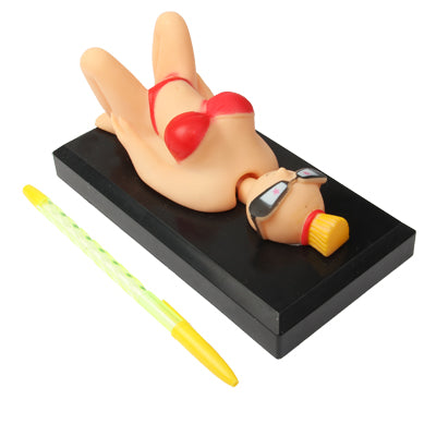 Girl Shape Pen Holder Funny Animated Gift Gag