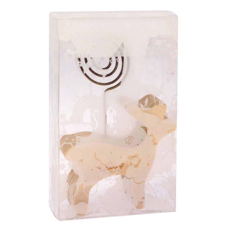 Creative Wooden Cartoon Animal Message Clip / Paper Clip / Business Card Holder (Deer)