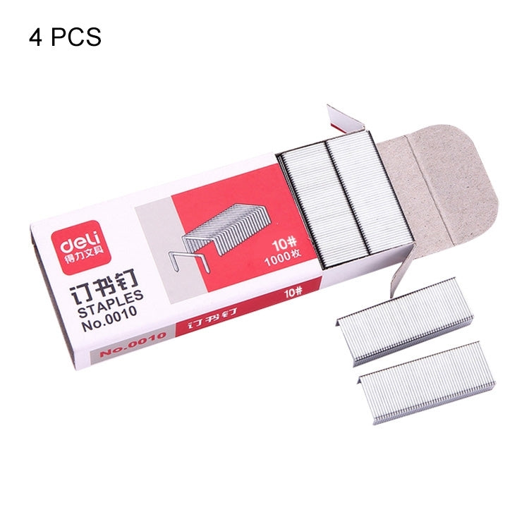 10 PCS Office Series 10# Staples (1000pcs / 10 Rolls in one packing, the price is for 1000pcs / 10 Rolls) No. 0010