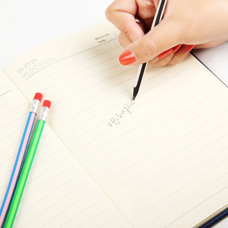 10 PCS Cute Stationery Colorful Magic Bendy Flexible Soft Pencil with Eraser Student School Office Use