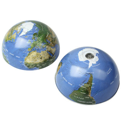 Fashion The Rotating Globe Stereo Decorations(Blue)