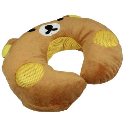 Cartoon Winnie Noon Break Music Pillow (Yellowish Brown)