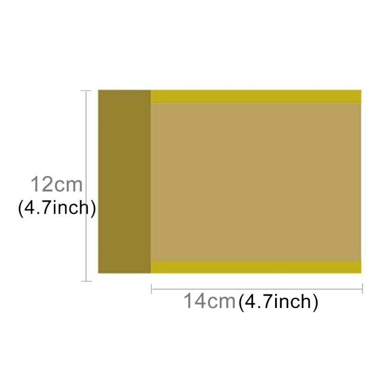 100 PCS Self Seal Kraft Bubble Mailer Envelopes, Size: 14x12cm, Customize LOGO & Design