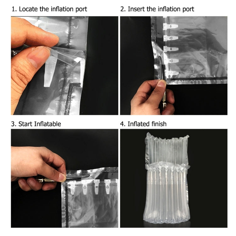 Air Column Cushion Bag Packing for Tablet 10.1 inch, Size: 30 x 23 x 5 cm, Custom Printing and Size are welcome