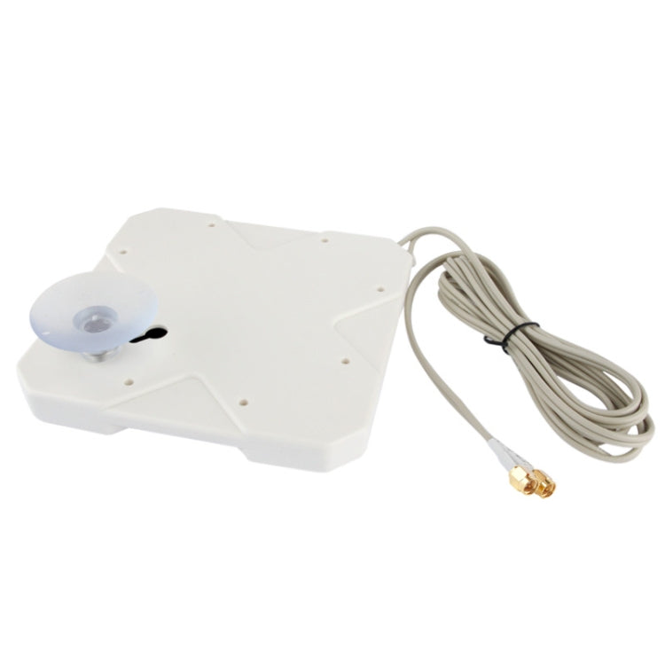 High Quality Indoor 35dBi SMA Male 4G Antenna, Cable Length: 2m, Size: 22cm x 19cm x 2.1cm