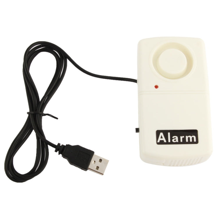 Safety Protection USB Laptop Alarm USB Notebook Computer Burglar Alarm (RL-9802)(White)