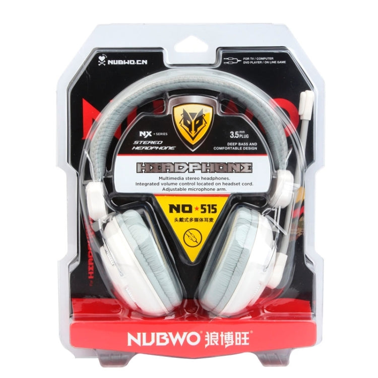 Universal Stereo Headset with Mic for Computer, Cable Length: about 2m (White + Grey)