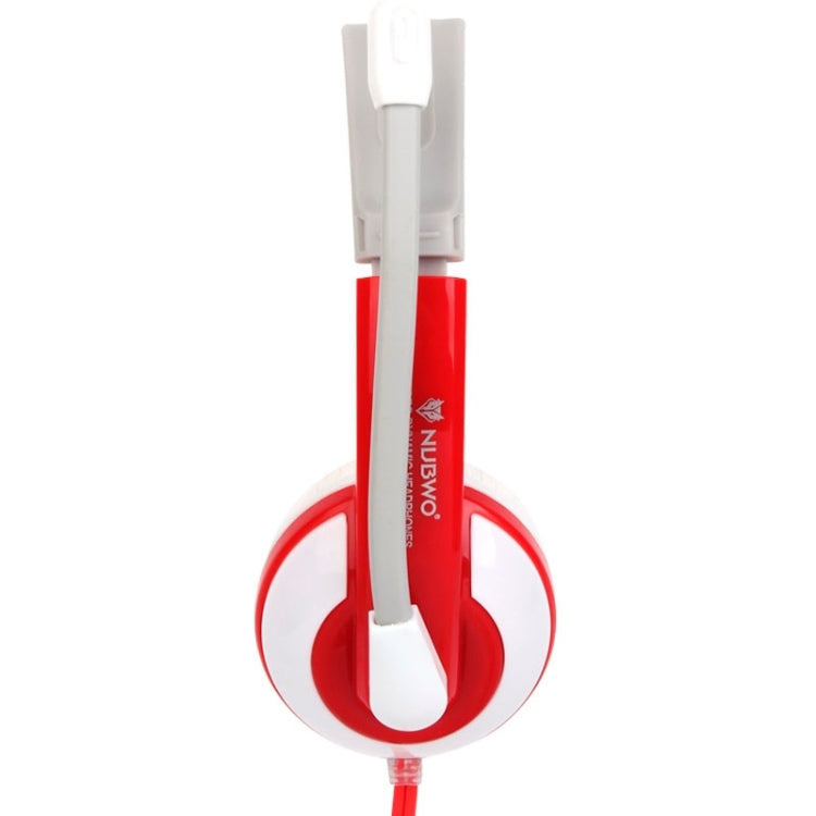 Universal Stereo Headset with Mic for Computer, Cable Length: about 2m (Red + White + Grey)