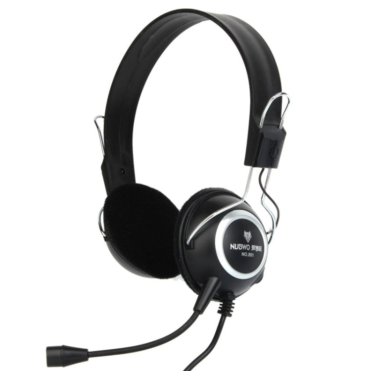 Universal Stereo Headset with Mic for Computer, Cable Length: about 2m (Black + Silver)